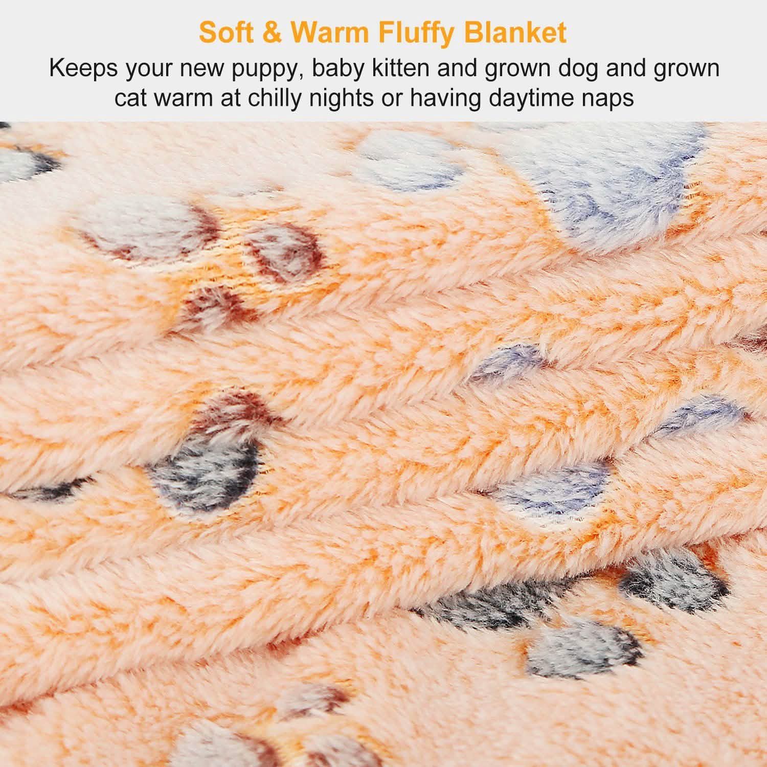 Fluffy Dog Cat Blanket Pet Supplies - DailySale