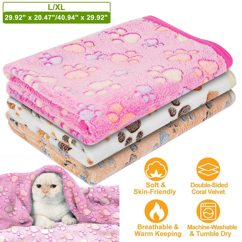 Fluffy Dog Cat Blanket Pet Supplies - DailySale