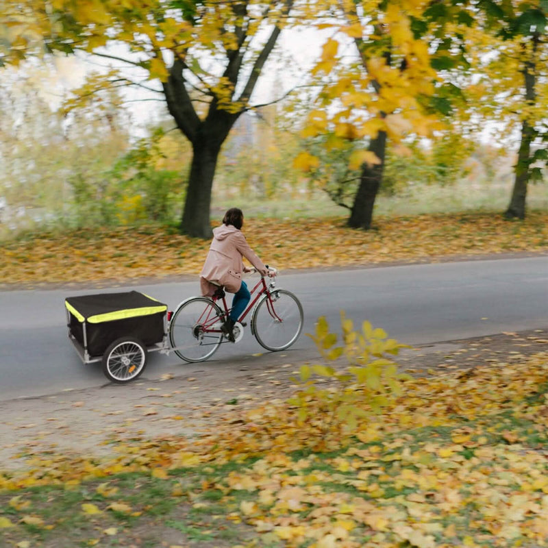 Foldable Bicycle Cargo Wagon Trailer Sports & Outdoors - DailySale
