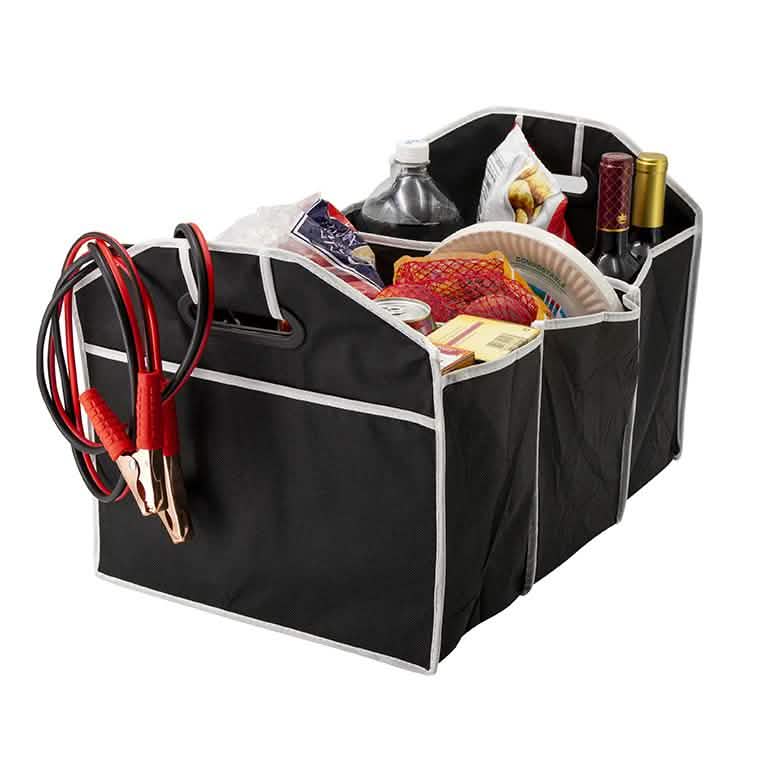 Foldable Car Trunk Organizer with Cooler Auto Accessories - DailySale