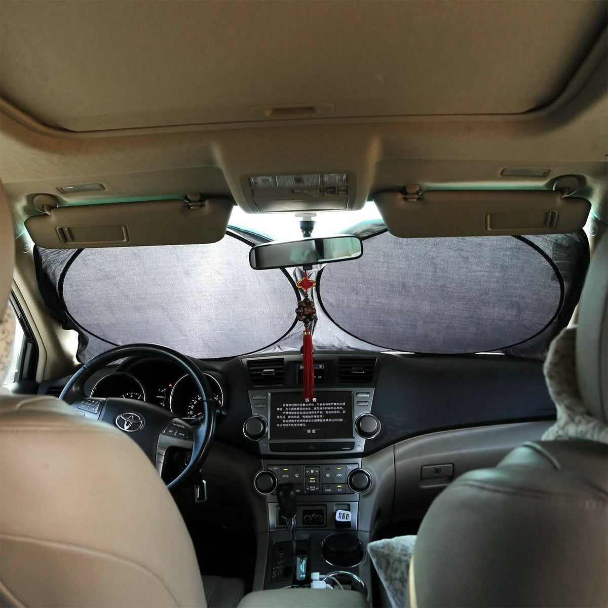 Foldable Car Windshield Visor Sunshade Automotive - DailySale
