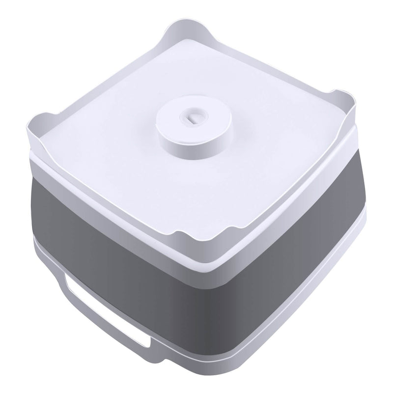Foldable Dish Tub Washing Basin Collapsible Draining Pan Strainer Food Basket Kitchen & Dining - DailySale