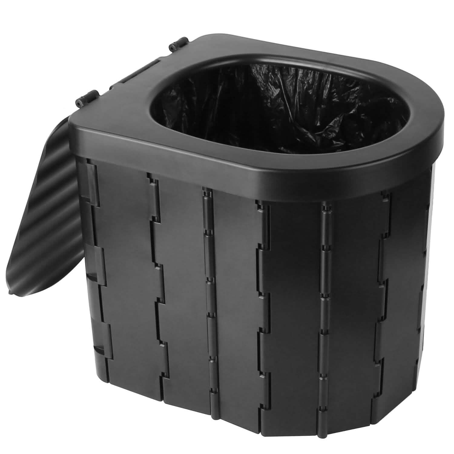 Foldable Emergency Toilet Portable Porta Potty Sports & Outdoors - DailySale