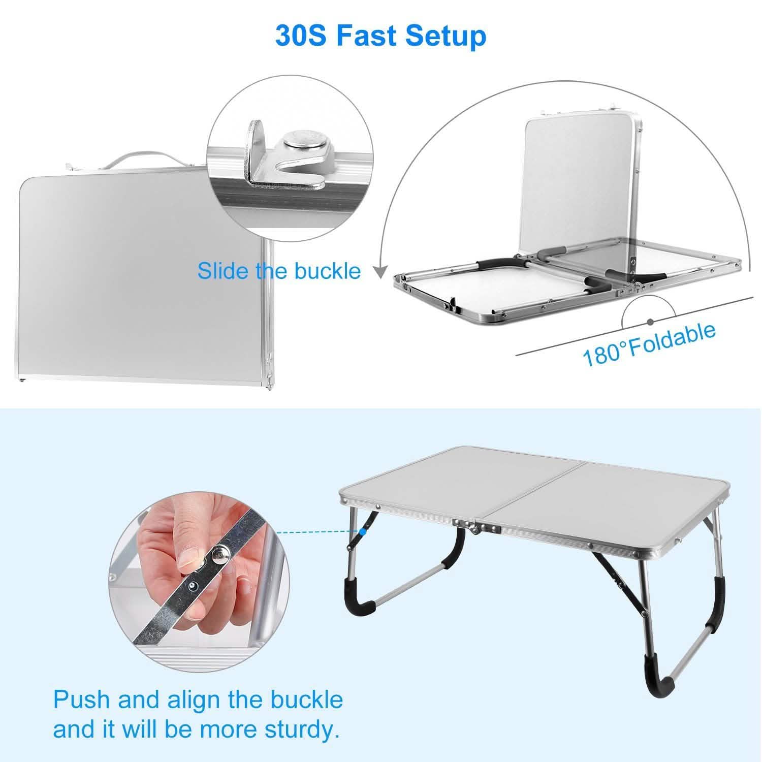 Foldable Laptop Table Computer Accessories - DailySale