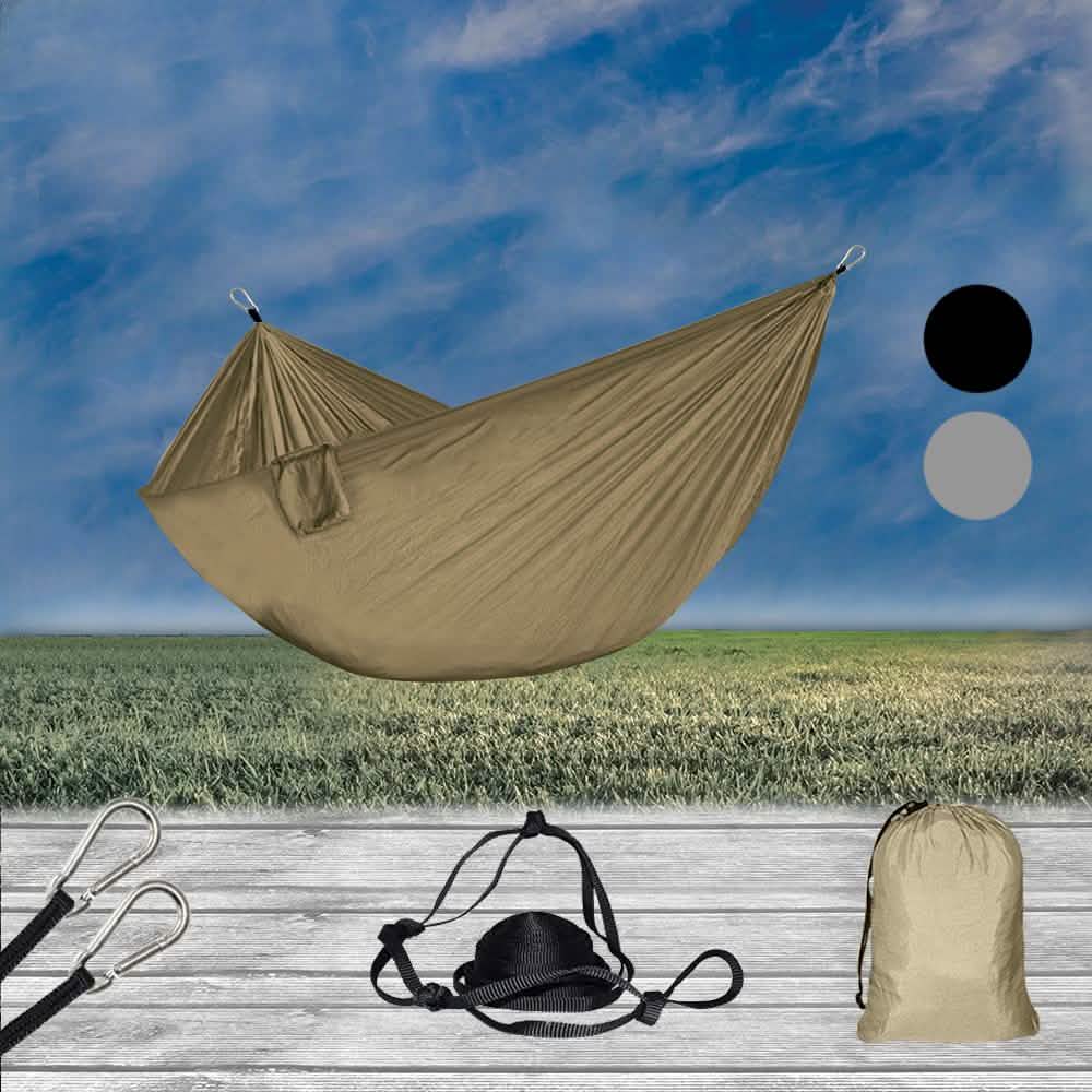 Foldable Nylon Hammock Sports & Outdoors - DailySale