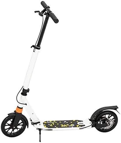 Folding Scooter for Adult and Teens Sports & Outdoors White - DailySale