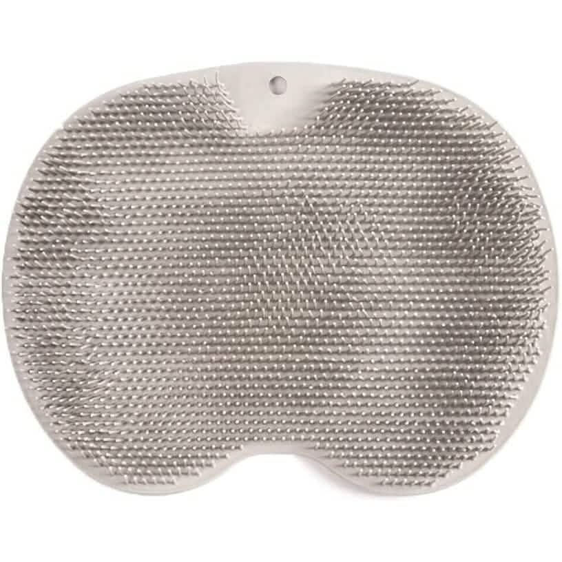 Foot Scrubber Back Brush Bathroom Massager Bath Gray - DailySale