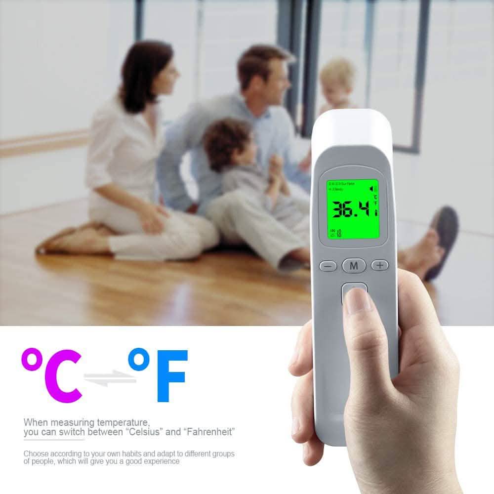 Forehead Non-Contact Digital Thermometer FTW01 Face Masks & PPE - DailySale