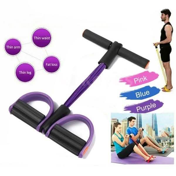 Four Tube Home Rope Pedal Exerciser Fitness - DailySale