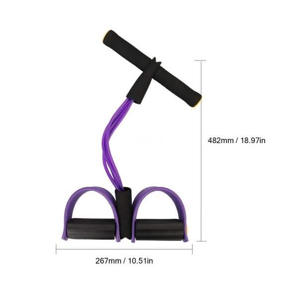 Four Tube Home Rope Pedal Exerciser Fitness - DailySale
