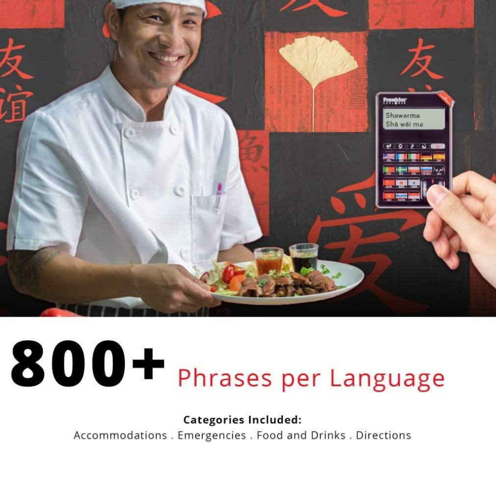 Franklin 16 Language Speaking Phrase Translator Bags & Travel - DailySale