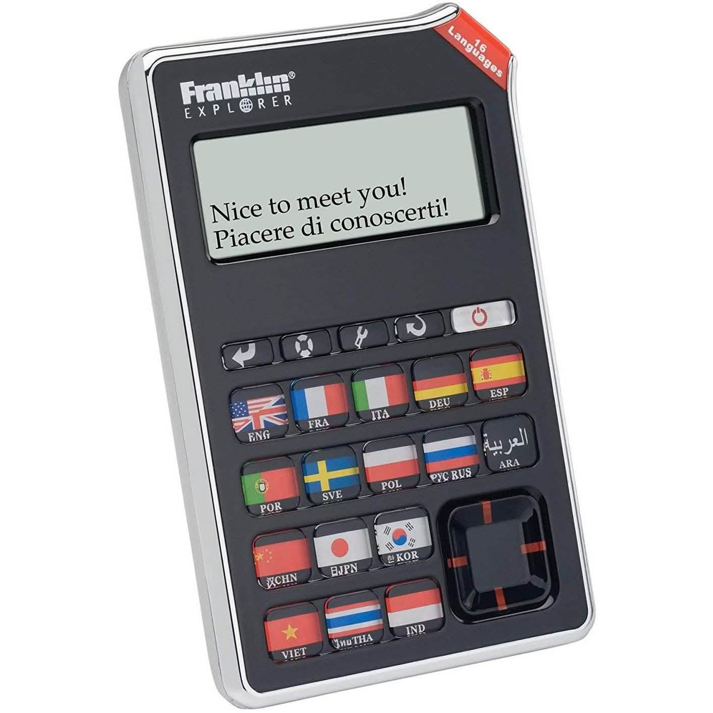 Franklin 16 Language Speaking Phrase Translator Bags & Travel - DailySale