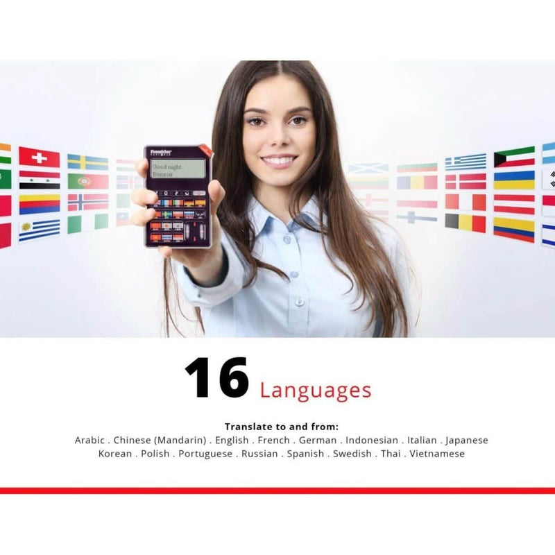 Franklin 16 Language Speaking Phrase Translator Gadgets & Accessories - DailySale