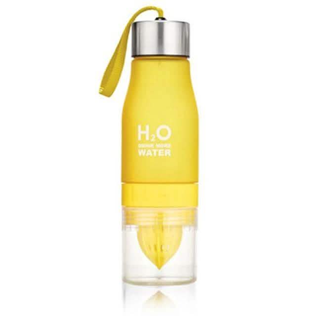 Fruit Infuser Water Bottle Everything Else Yellow - DailySale