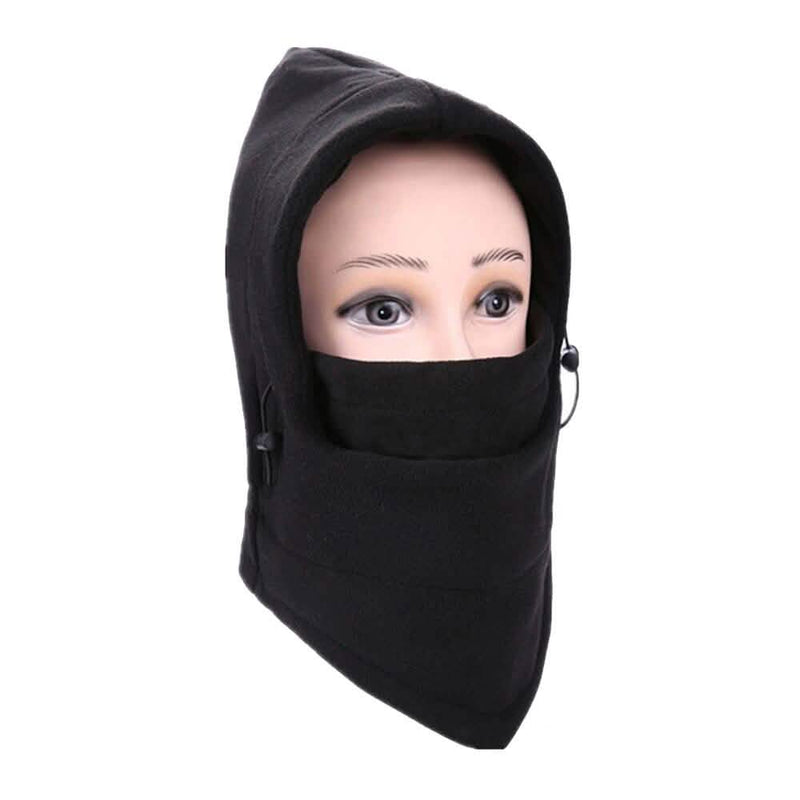 Full Cover Fleece Winter Mask - Assorted Colors Women's Apparel Black - DailySale
