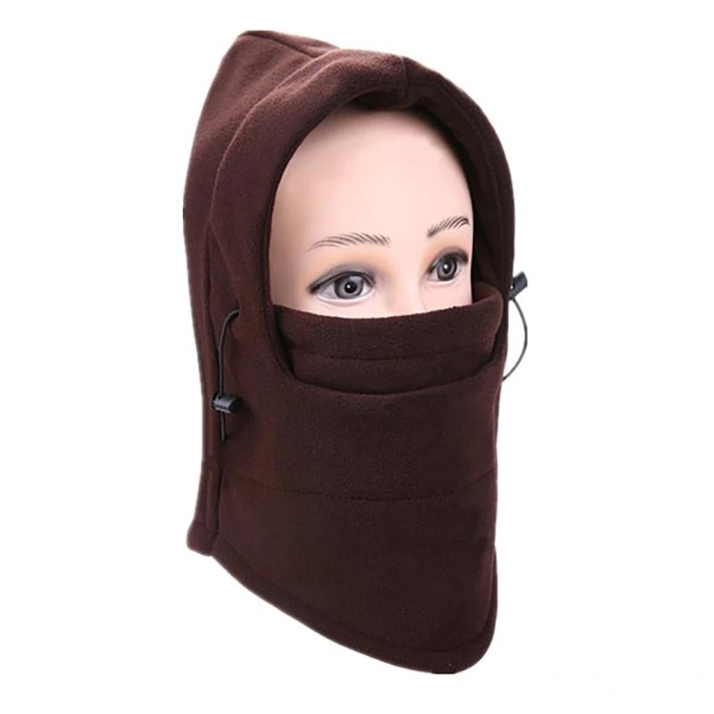 Full Cover Fleece Winter Mask - Assorted Colors Women's Apparel Coffee - DailySale