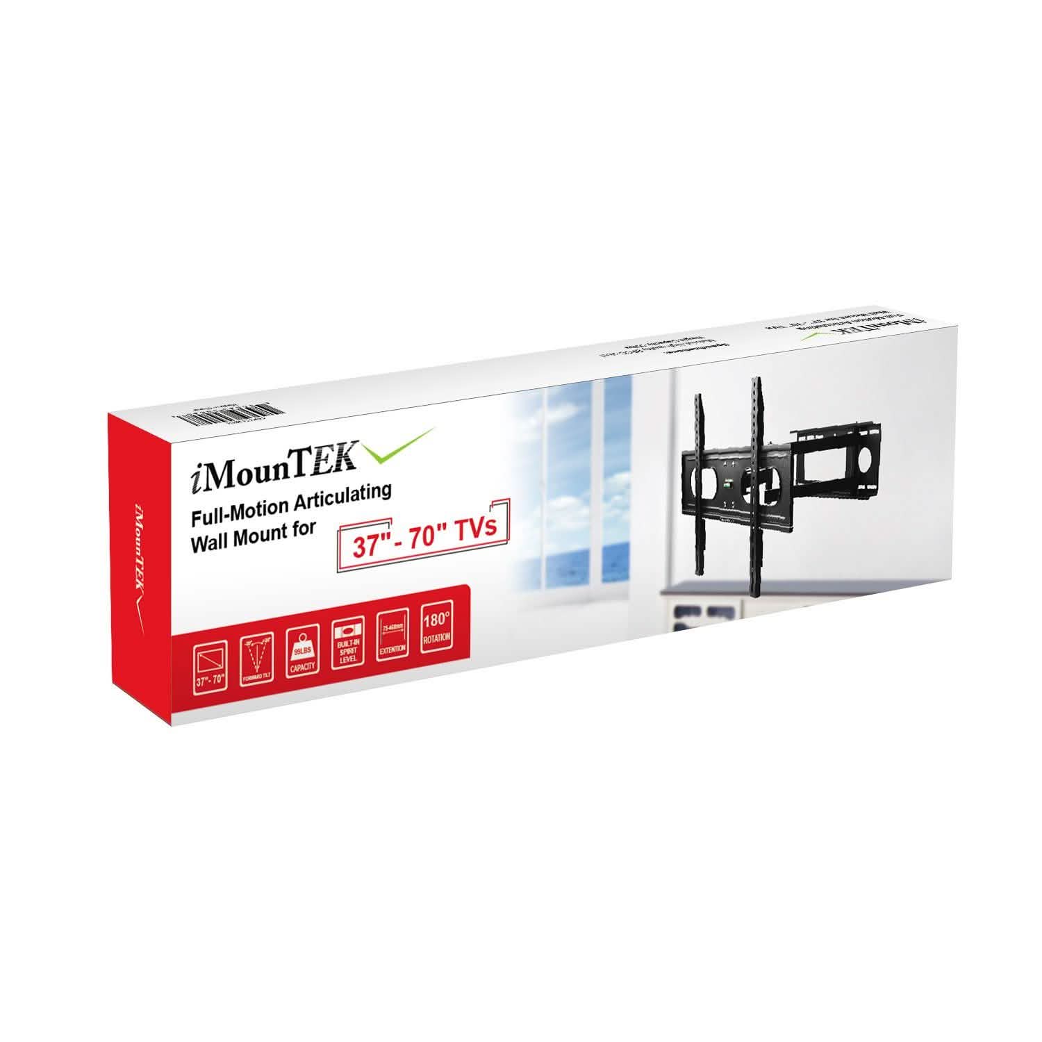 Full Motion Articulating Wall Mount for 37"-70" TV's TV & Video - DailySale