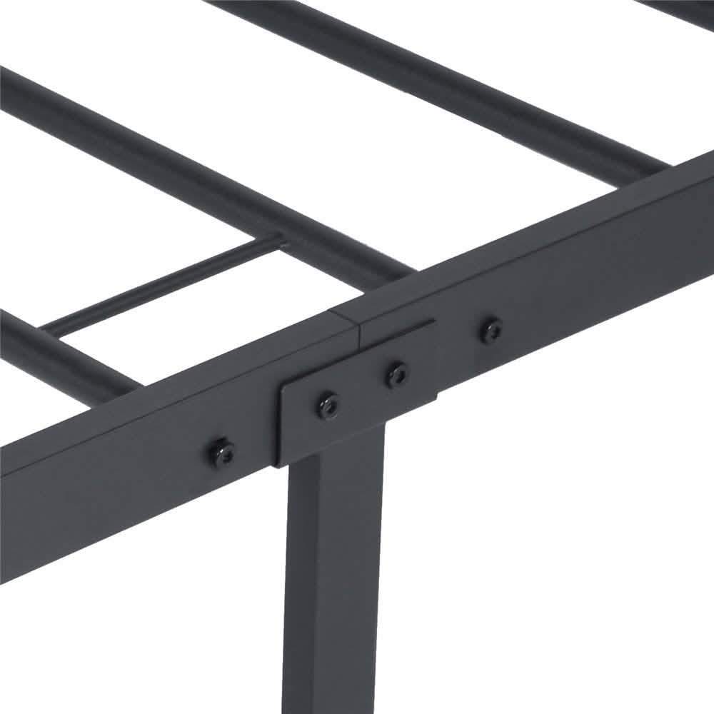 Full Size Bed Frame with Headboard Bedding - DailySale