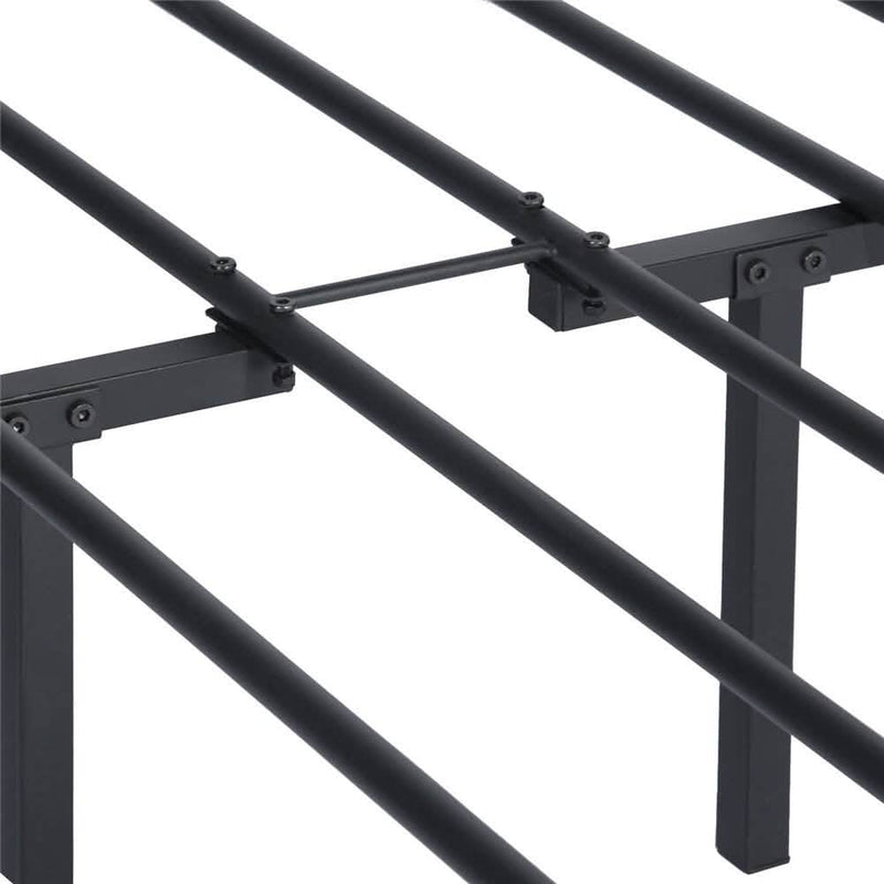Full Size Bed Frame with Headboard Bedding - DailySale