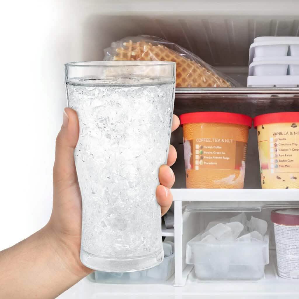 Funny Freezer Cup Double Walled Chiller Mug for Iced Cold Drinks Wine & Dining - DailySale