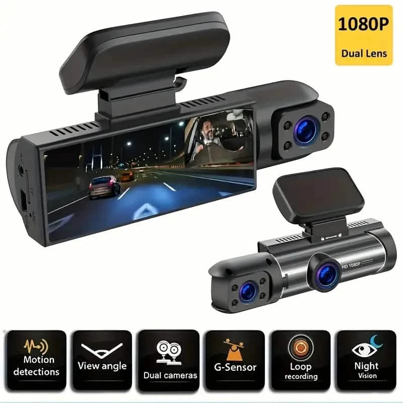 G Sensor HD Night Vision Loop Recording Wide Angle Car DVR Automotive - DailySale