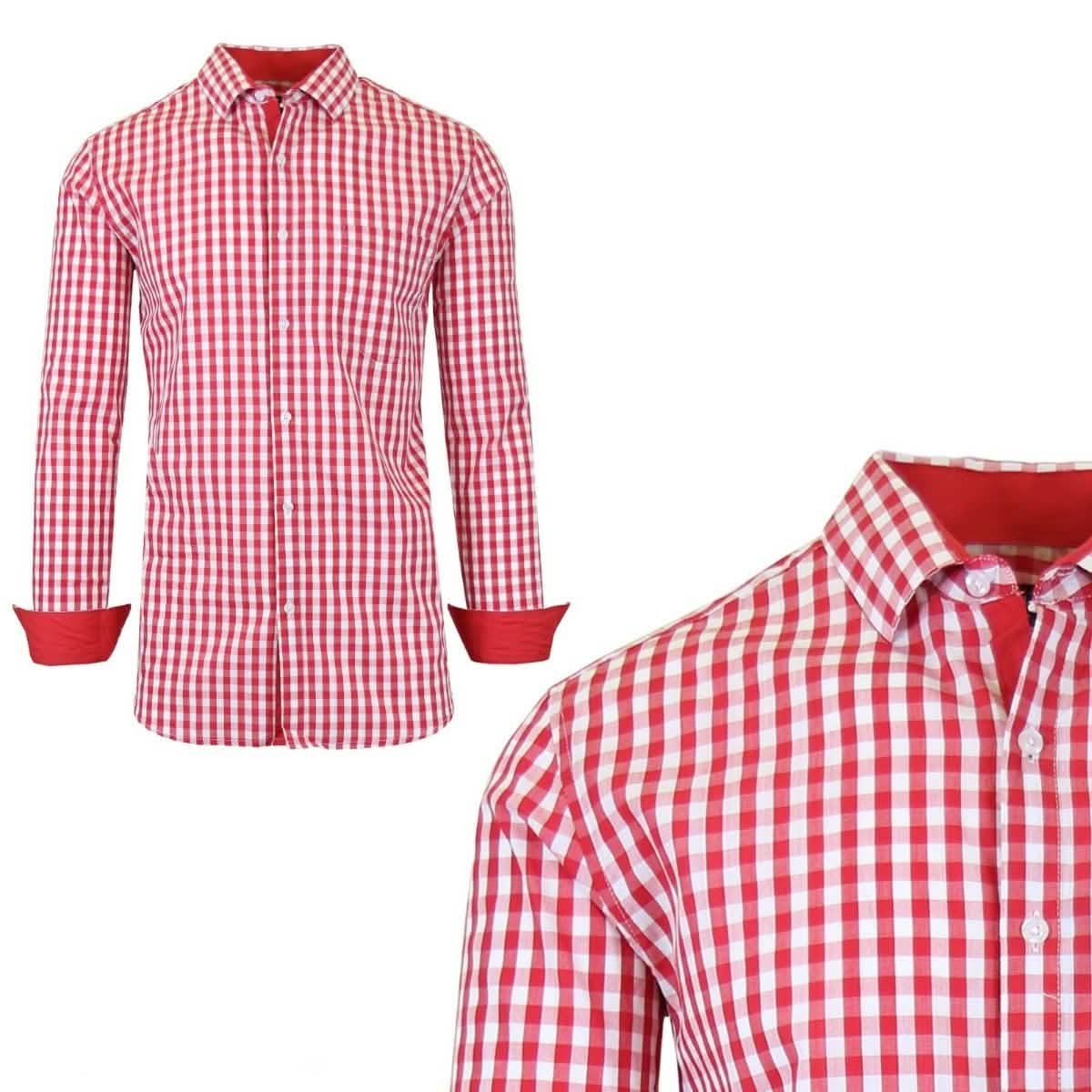 Galaxy by Harvic Men's Long-Sleeve Slim-Fit Printed Dress Shirt Men's Apparel XXL No. 1 - DailySale