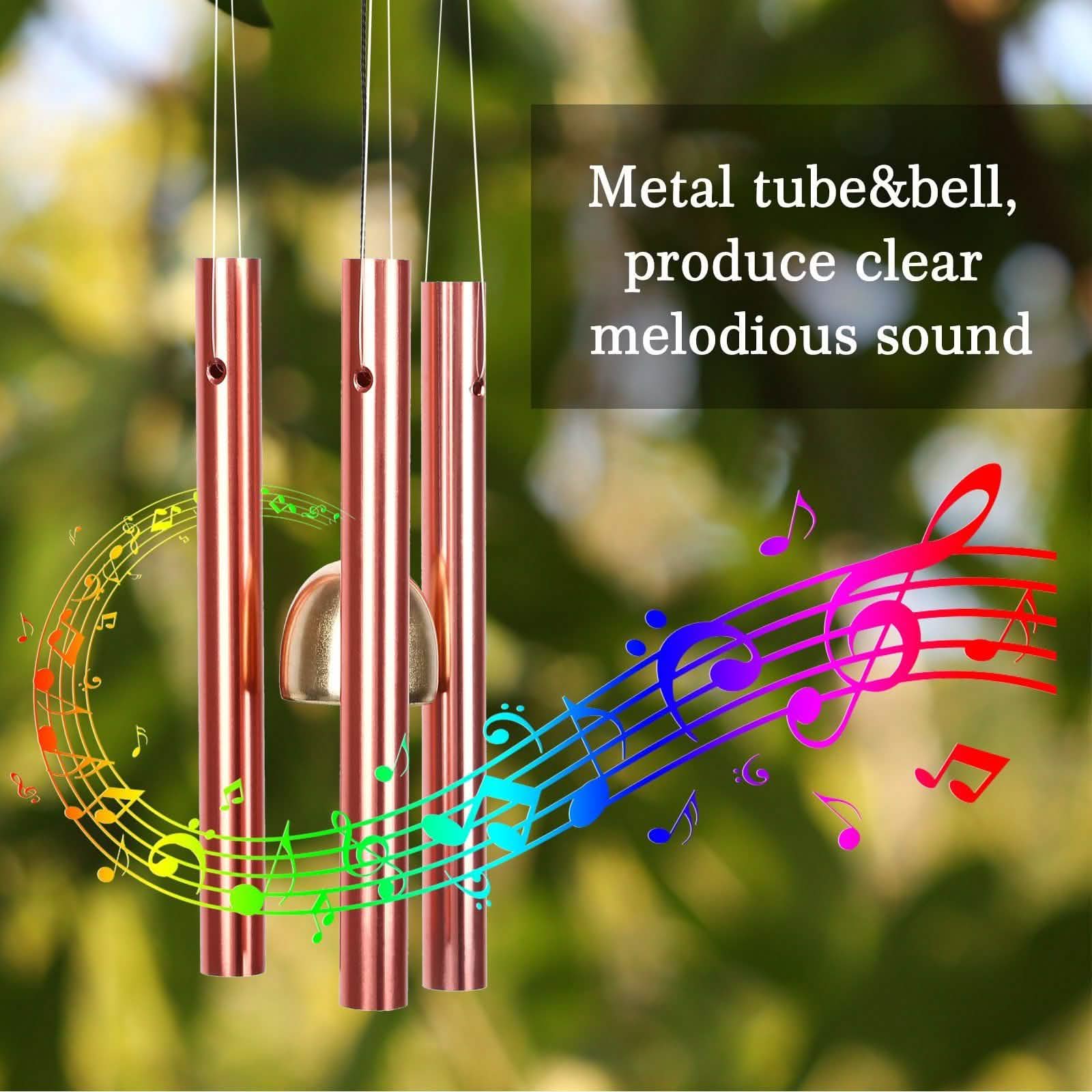 Garden Patio Yard Waterproof Solar Hummingbird Wind Chimes Garden & Patio - DailySale