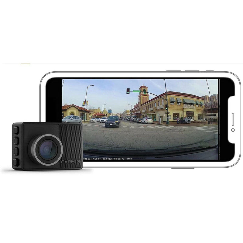 Garmin Dash Cam 57 1440p 140-degree FOV Voice Control Compact and Discreet Automotive - DailySale