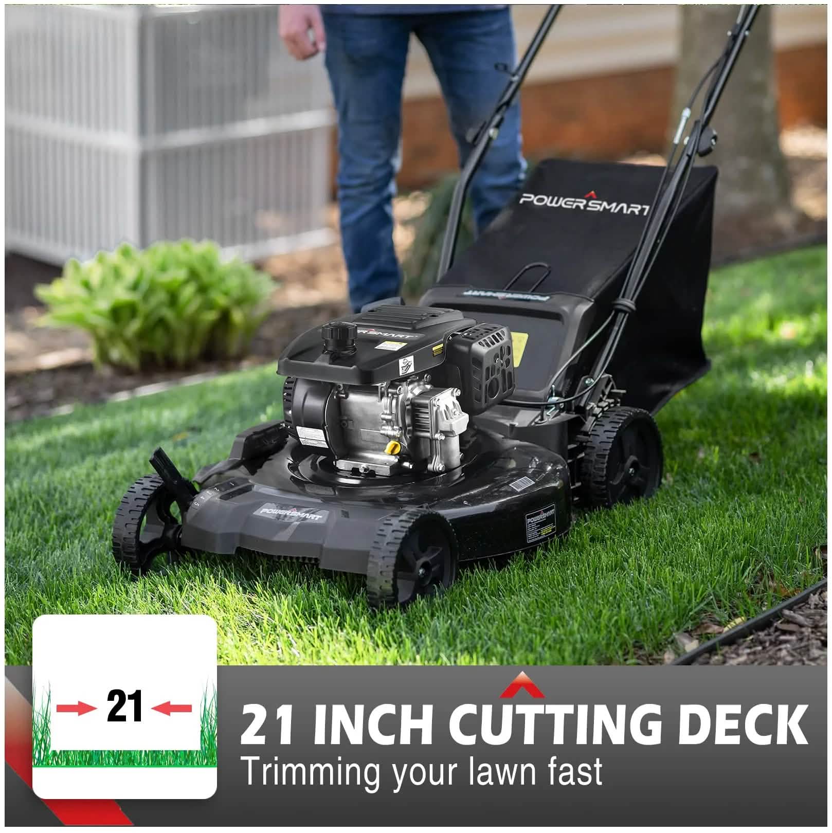 Gas Powered Self-Propelled Lawn Mower Garden & Patio - DailySale