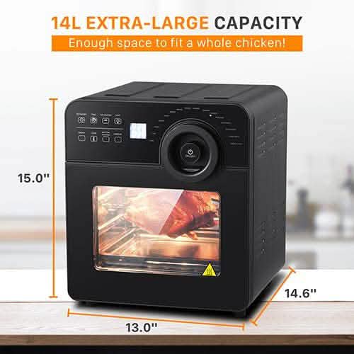 Geek Chef Electric Air Fryer Oven Kitchen Appliances - DailySale