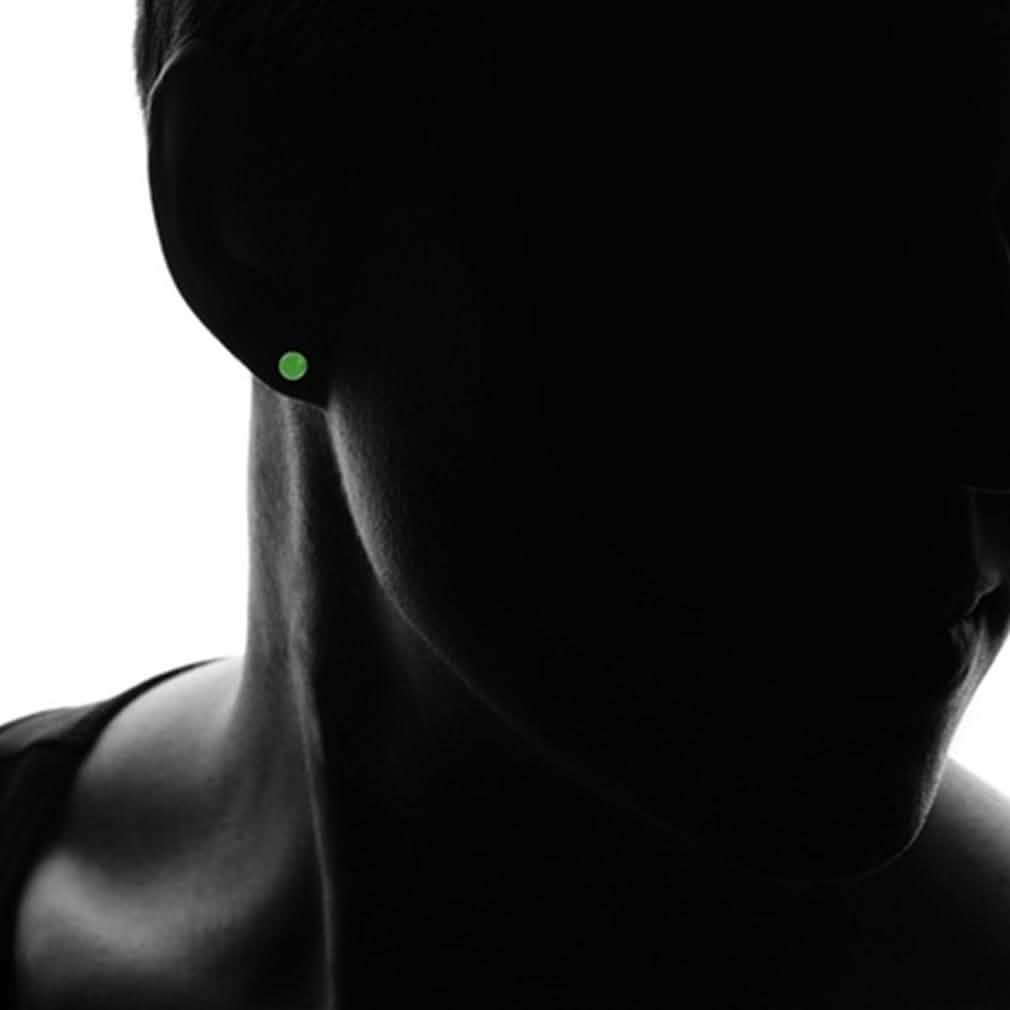 Genuine Jade Gemstone Ball Stud Earrings in 14K Gold Jewelry - DailySale