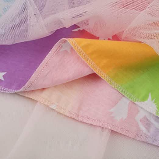 Girl's Cotton Casual Unicorn Dress Kids' Clothing - DailySale