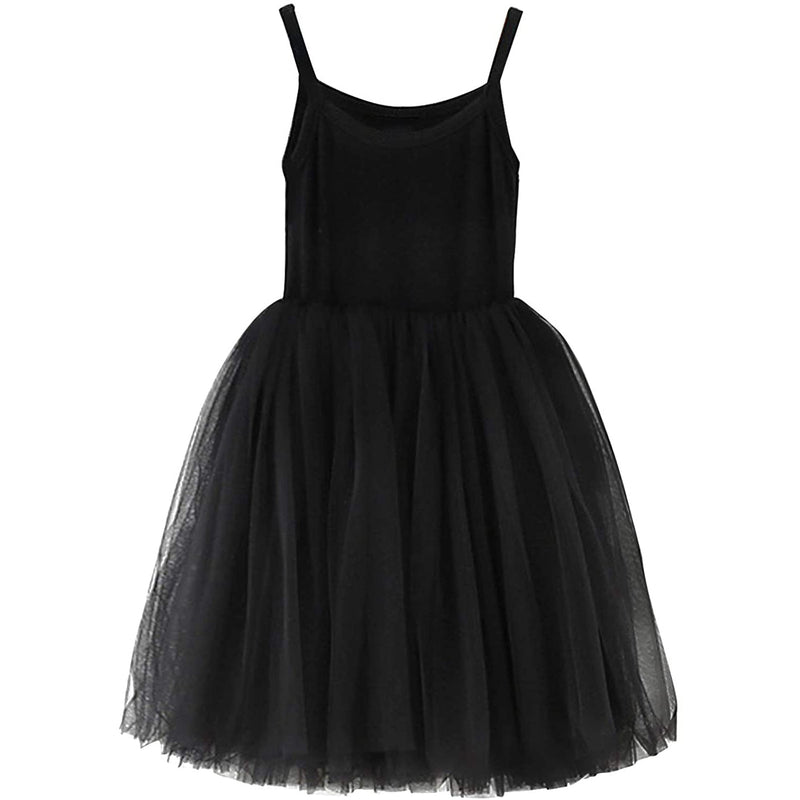 Girls' Lace Vintage Dress Kids' Clothing Black 2 T - DailySale