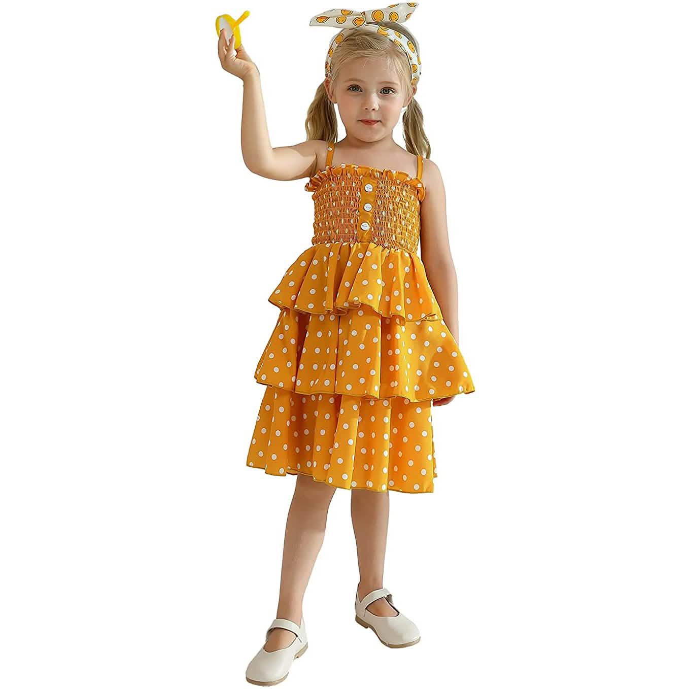 Girl's Wedding Lace Sleeveless Dress Kids' Clothing - DailySale