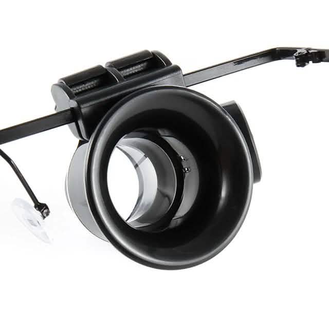 Closeup of Type 20X Magnifier, rear view