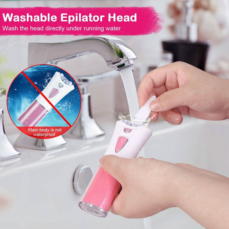 Glide Epilator Women Shaver Facial Body Hair Remover Beauty & Personal Care - DailySale