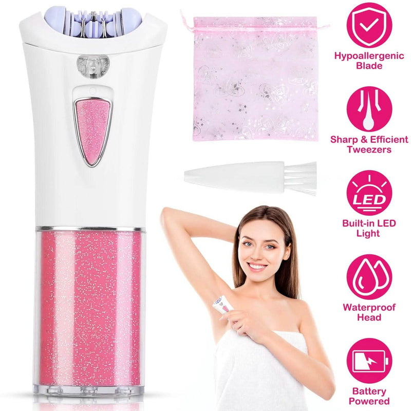 Glide Epilator Women Shaver Facial Body Hair Remover Beauty & Personal Care - DailySale