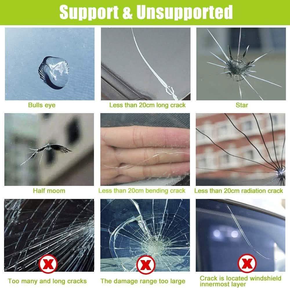 Gliston Geli Windshield Repair Kit Auto Accessories - DailySale