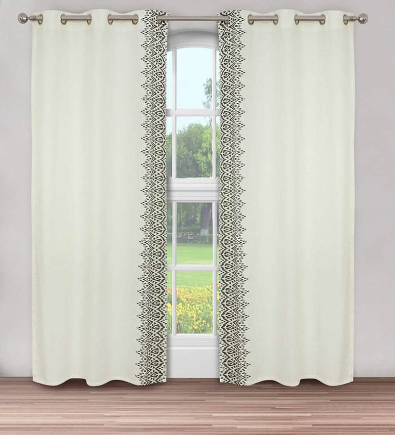 Global Capetown Printed Window Panel Pair Furniture & Decor 84" - DailySale
