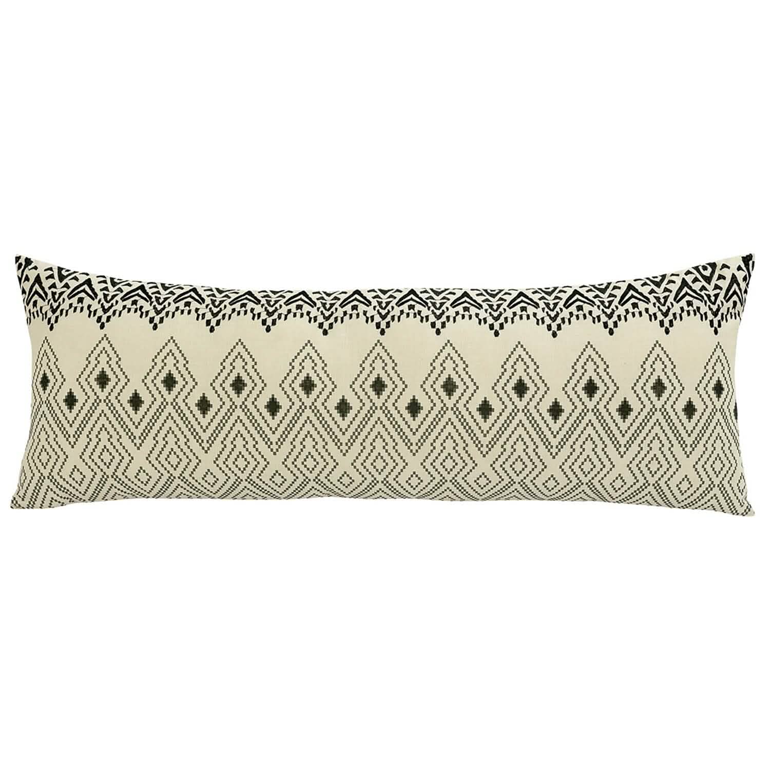 Global Decorative Pillow Bedding Ikat Embroidered - DailySale