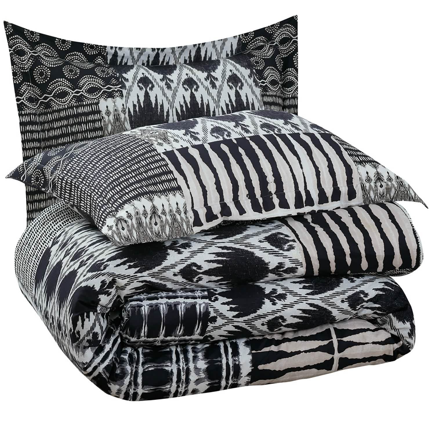 Global Ultra-Soft Capetown Comforter Set Bedding - DailySale
