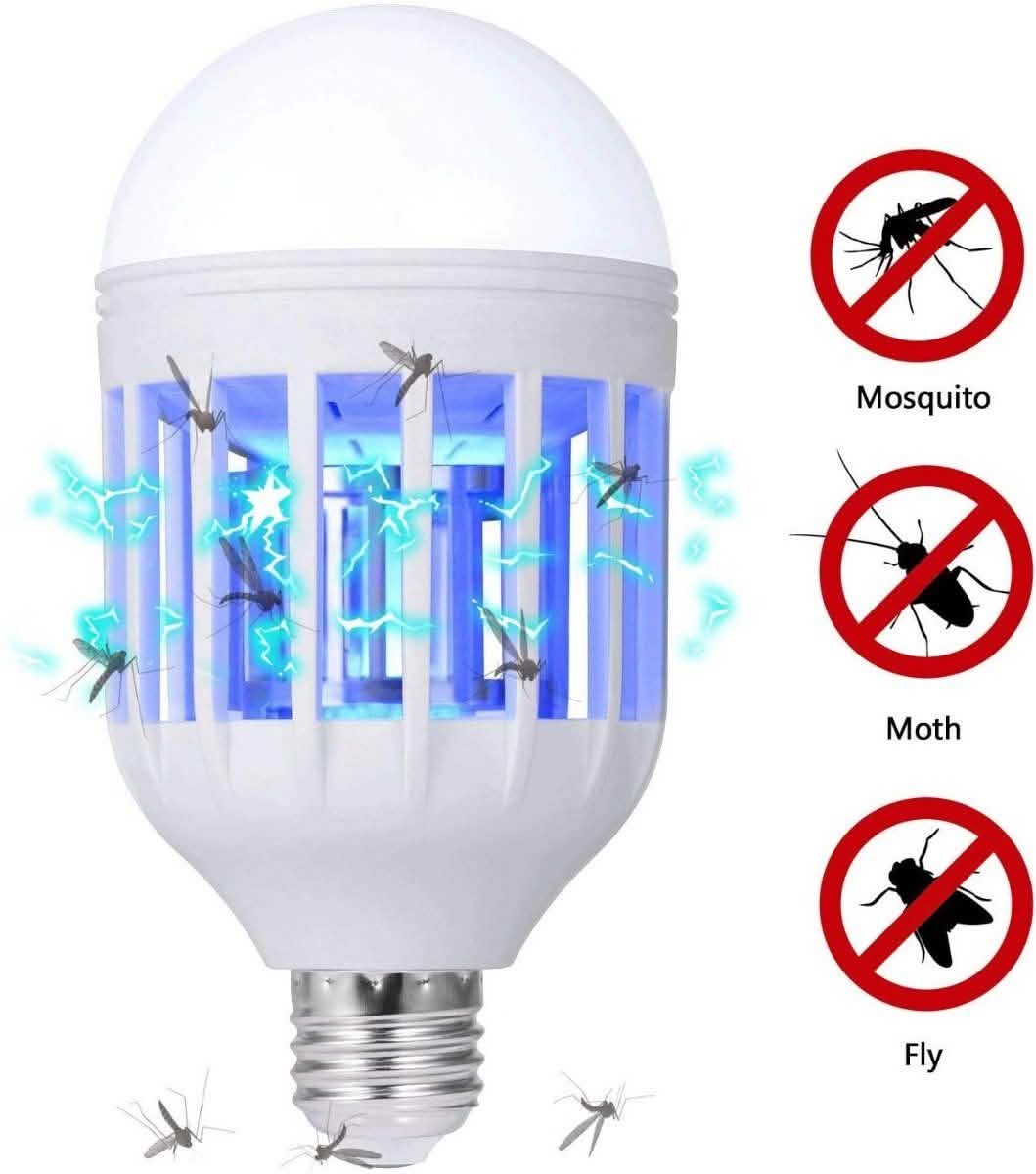 GLOUE 2-in-1 Bug Zapper and Mosquito Killer Lamp Home Lighting - DailySale