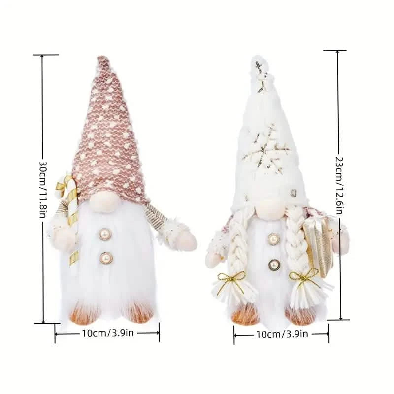 Glowing Santa Rudolph Doll Holiday Decor & Apparel - DailySale