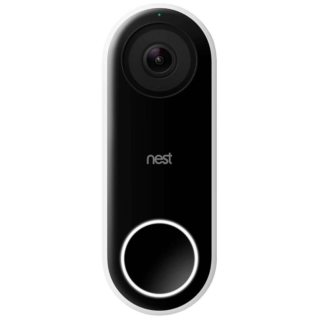 Google - Nest Hello Smart Wi-Fi Video Doorbell Cameras & Drones - DailySale