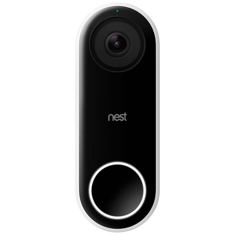 Google - Nest Hello Smart Wi-Fi Video Doorbell Cameras & Drones - DailySale