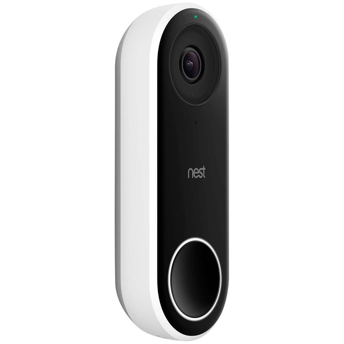Google - Nest Hello Smart Wi-Fi Video Doorbell Cameras & Drones - DailySale