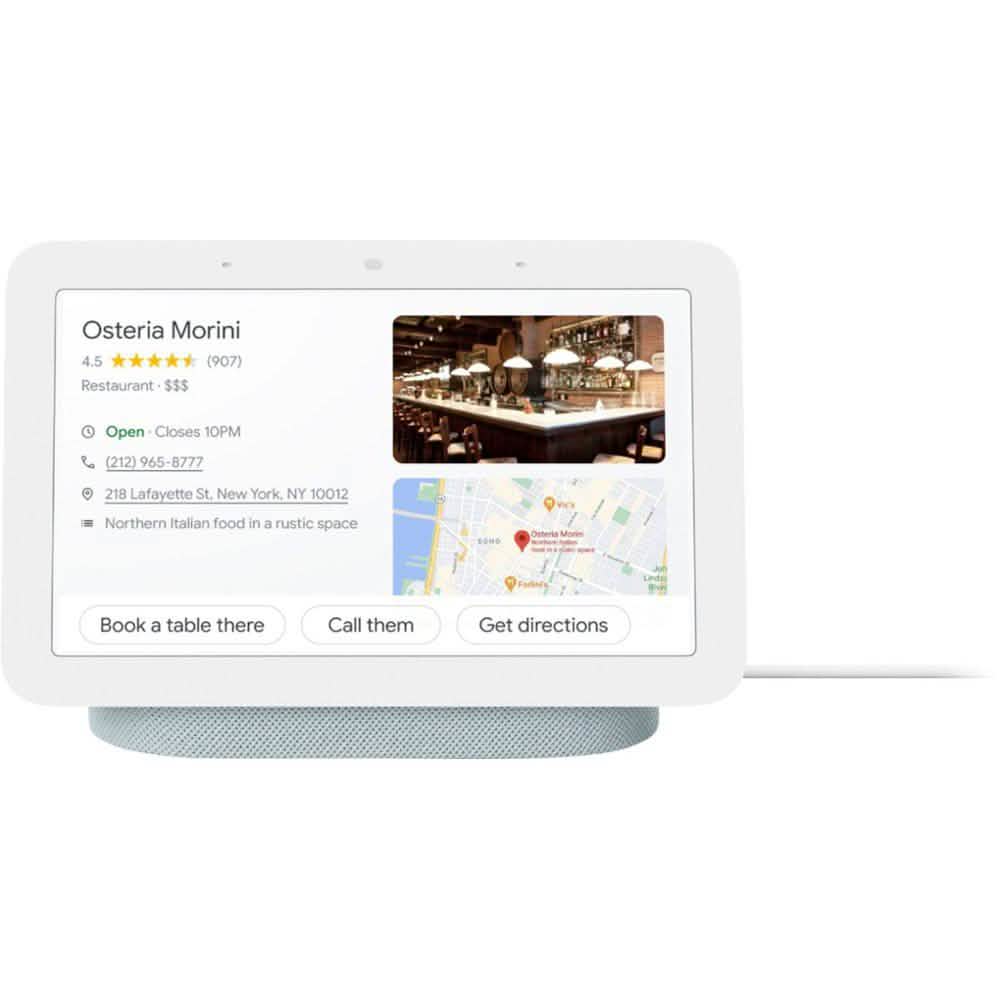 Google Nest Hub 7” Smart Display with Google Assistant (2nd Gen) Tablets - DailySale
