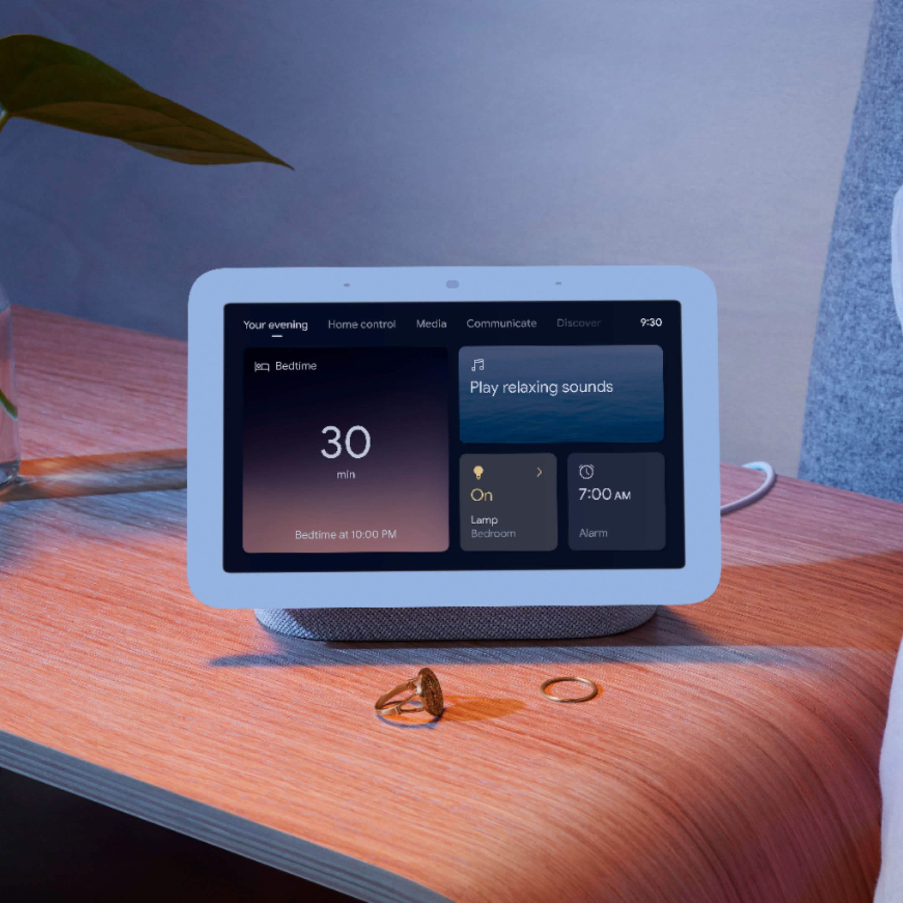 Google Nest Hub with Google Assistant 2nd Gen - Chalk Tablets - DailySale