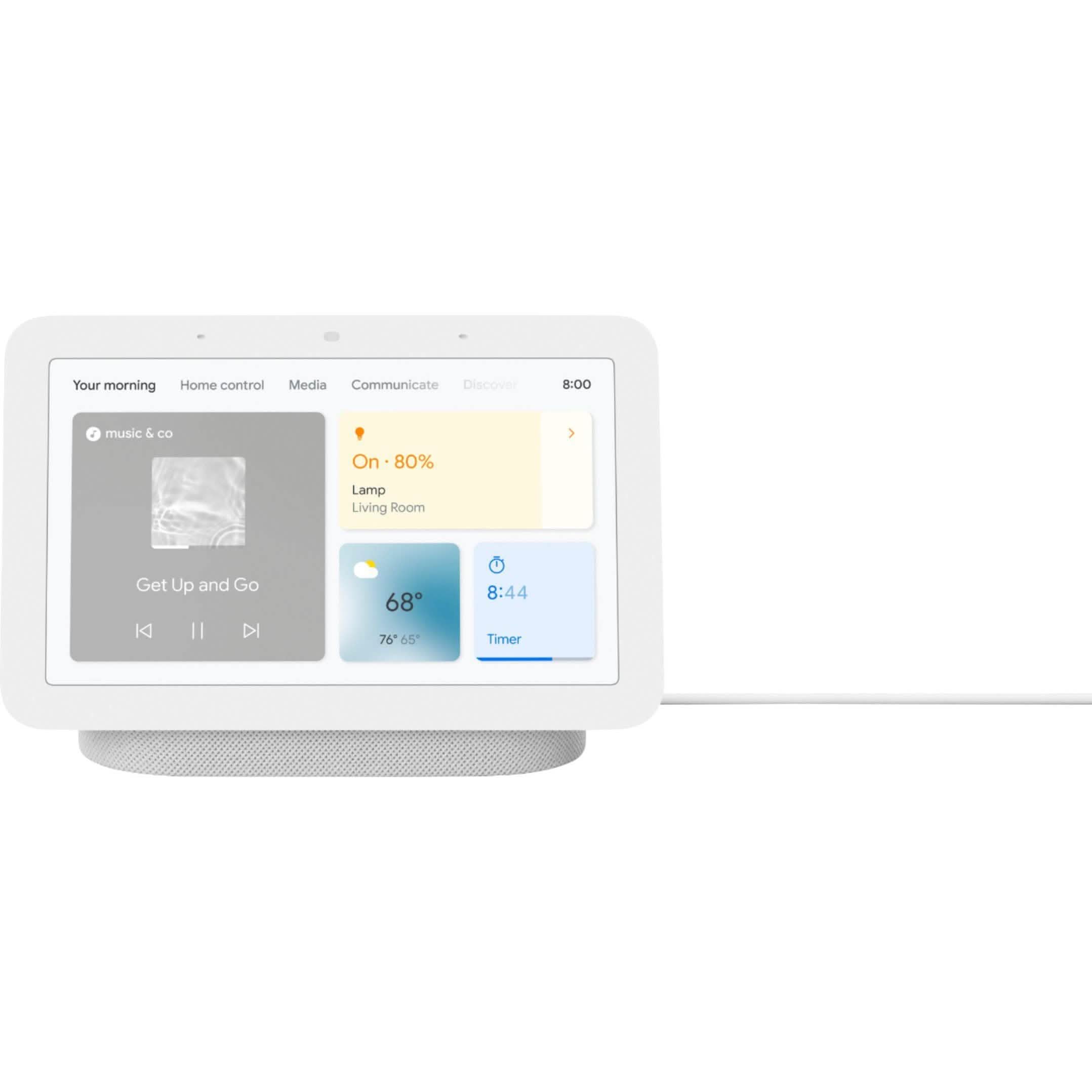 Google Nest Hub with Google Assistant 2nd Gen - Chalk Tablets - DailySale