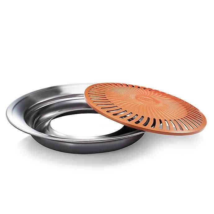 Gotham Steel Nonstick 13-Inch Smokeless Stovetop Grill Kitchen Essentials - DailySale